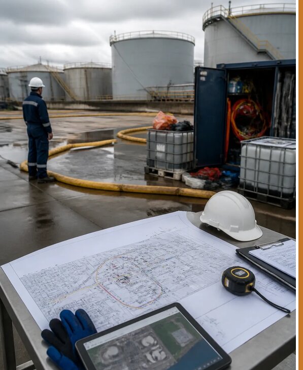 Разработка плана ликвидации разливов нефти в Стрежевом