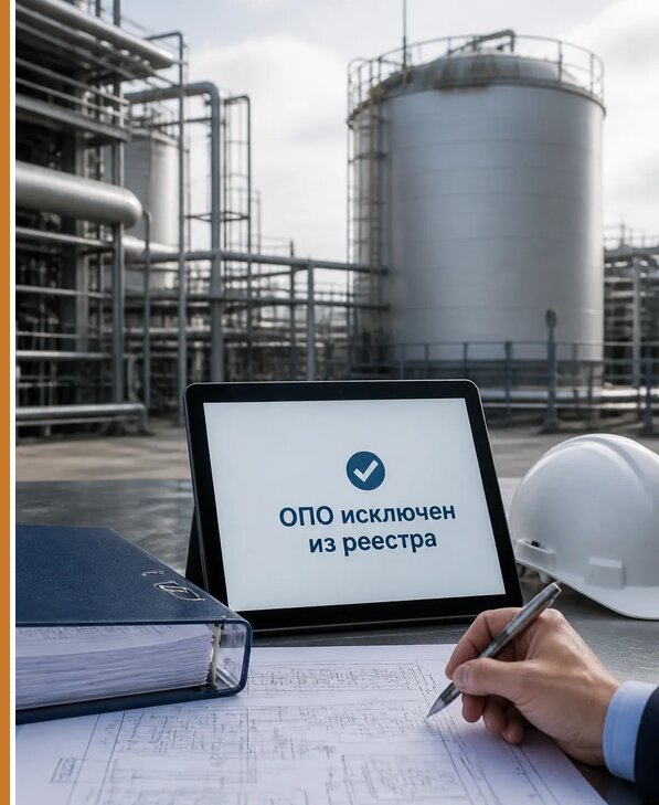 Исключение ОПО из госреестра в Стрежевом от 30585 р. | Авеста ОТиПБ